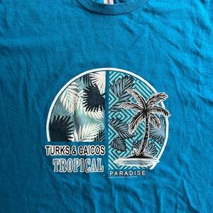 Gildan Heavy Cotton Blue T-Shirt